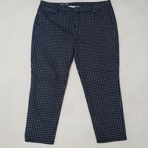 Heritage black and white jeans